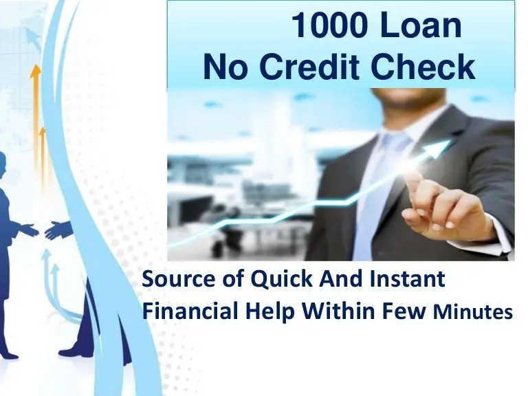 1000 Loans No Credit Check
