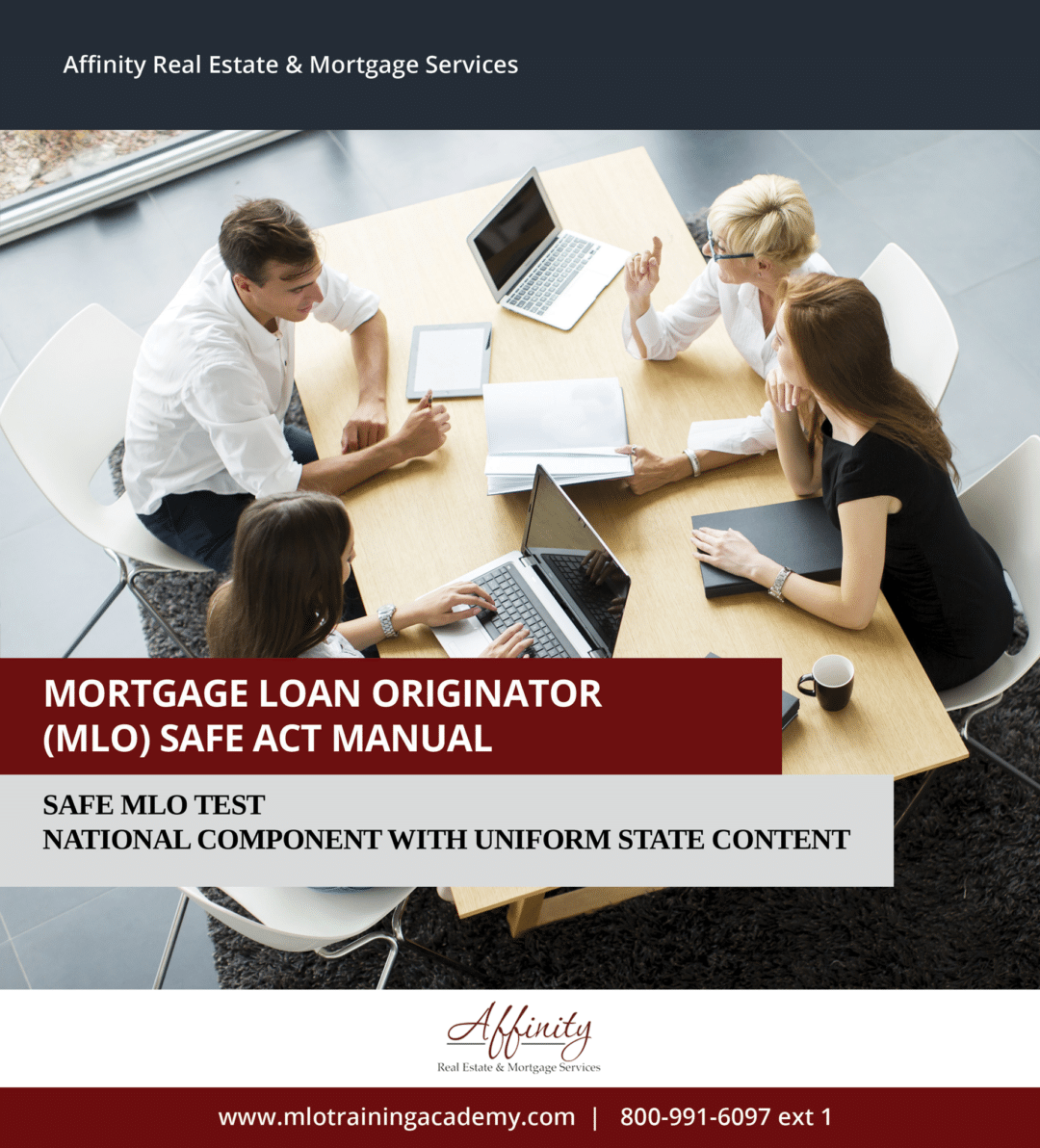 20hr Mortgage Loan Originator (MLO) SAFE Act Training Manual