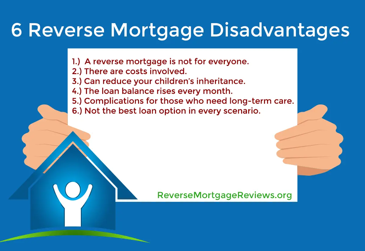 6 Reverse Mortgage Disadvantages &  How to Avoid Them ...