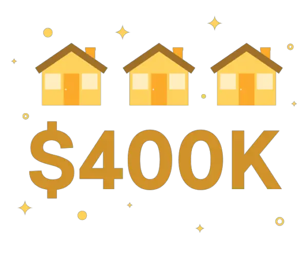 Average mortgage for 400k house