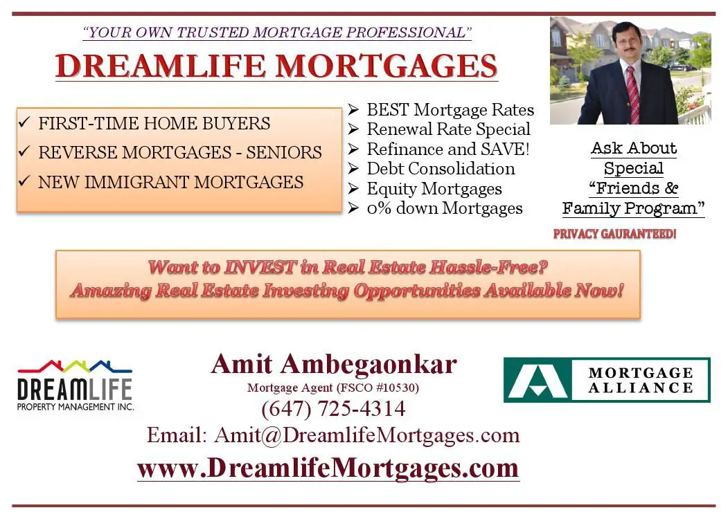 Best Rate Mortgages, First Time Home Buyers, New Immigrant ...