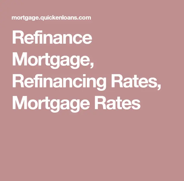 Ditech Mortgage Refinance Rates