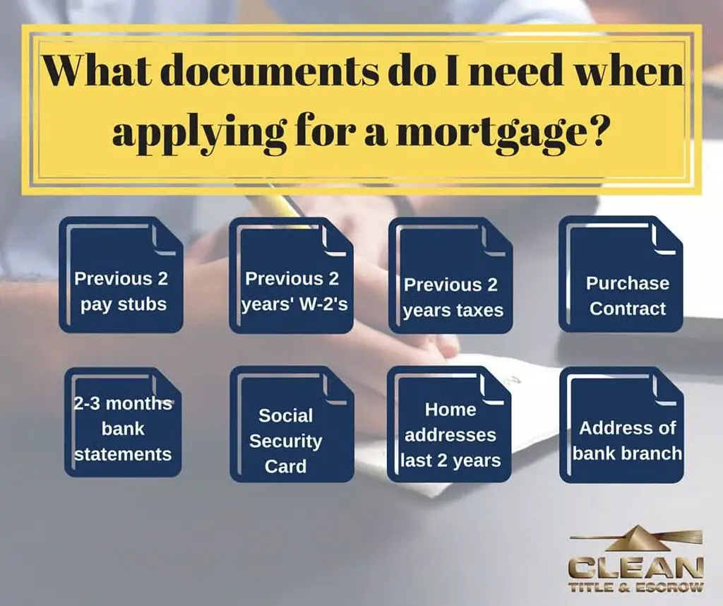 Do you have everything you need to apply for a mortgage? # ...