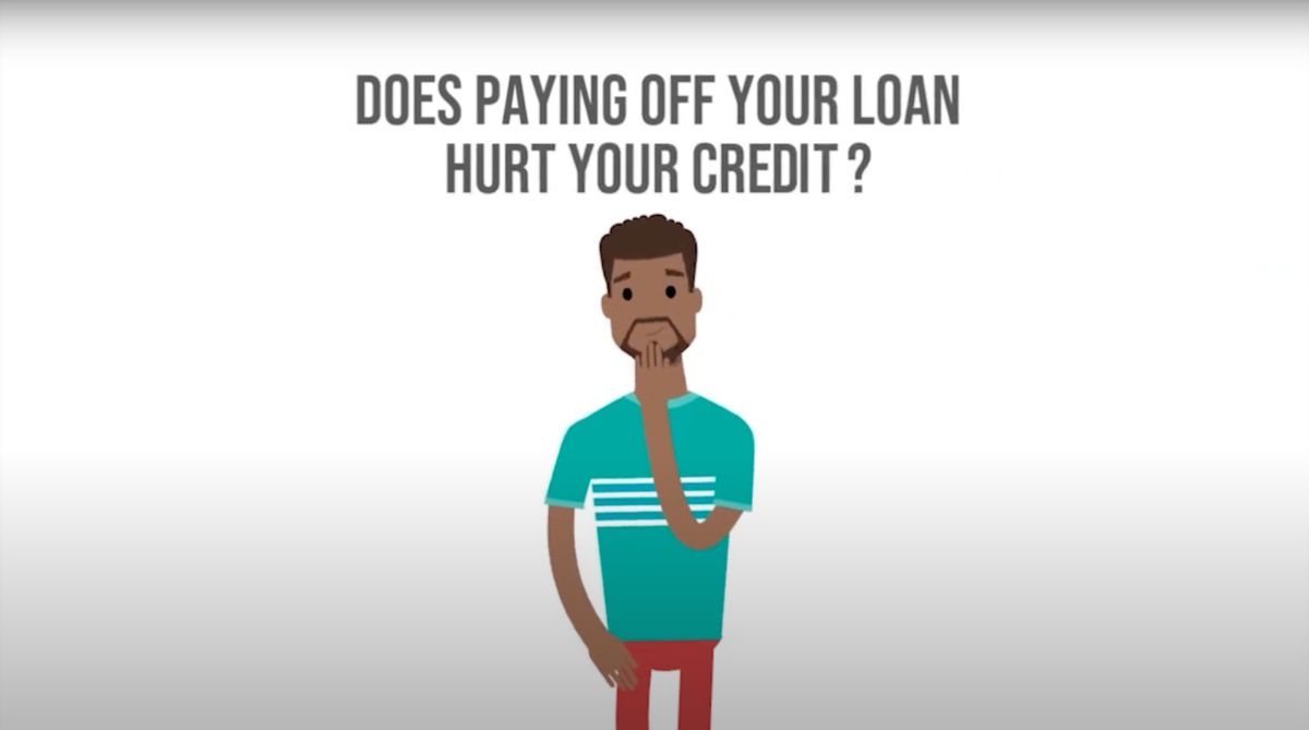 Does payoff loan hurt your credit?
