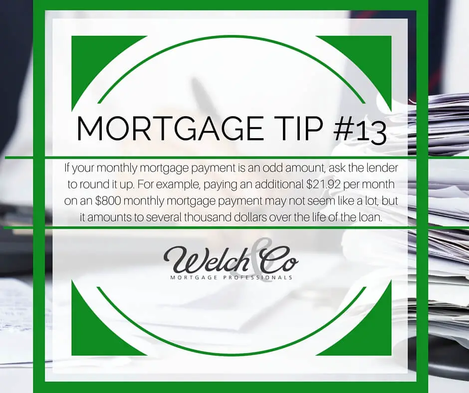 Mortgage Tip #13