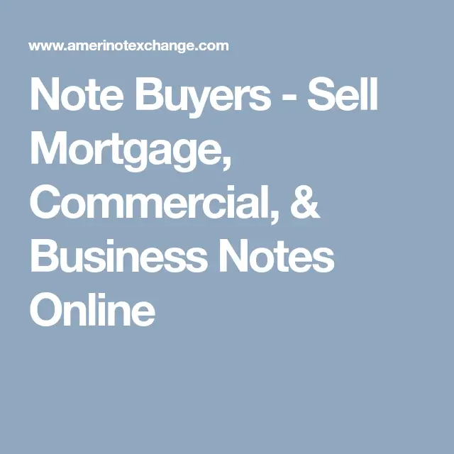 Note Buyers