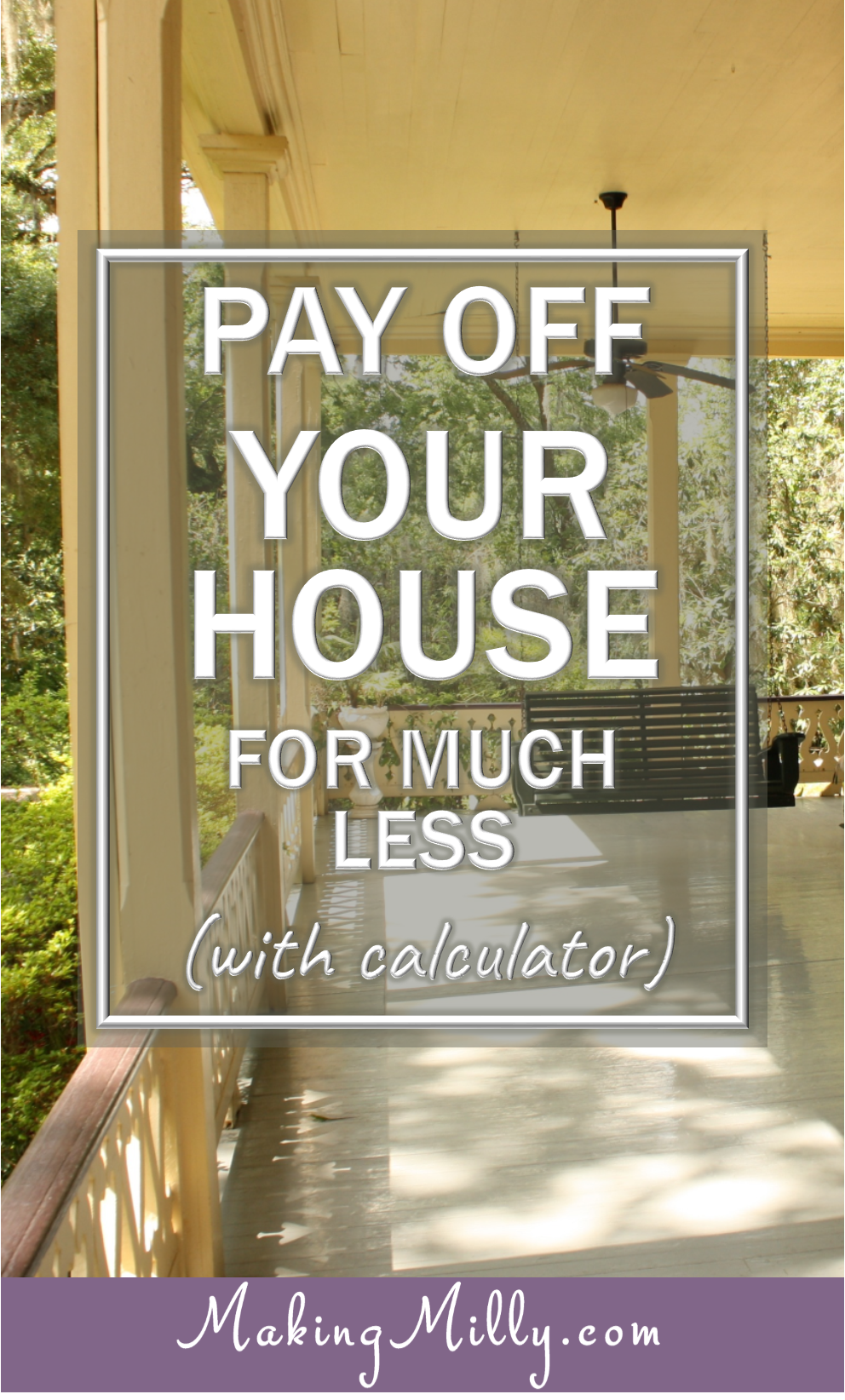 Pay off your house in roughly half the time, saving on interest and ...