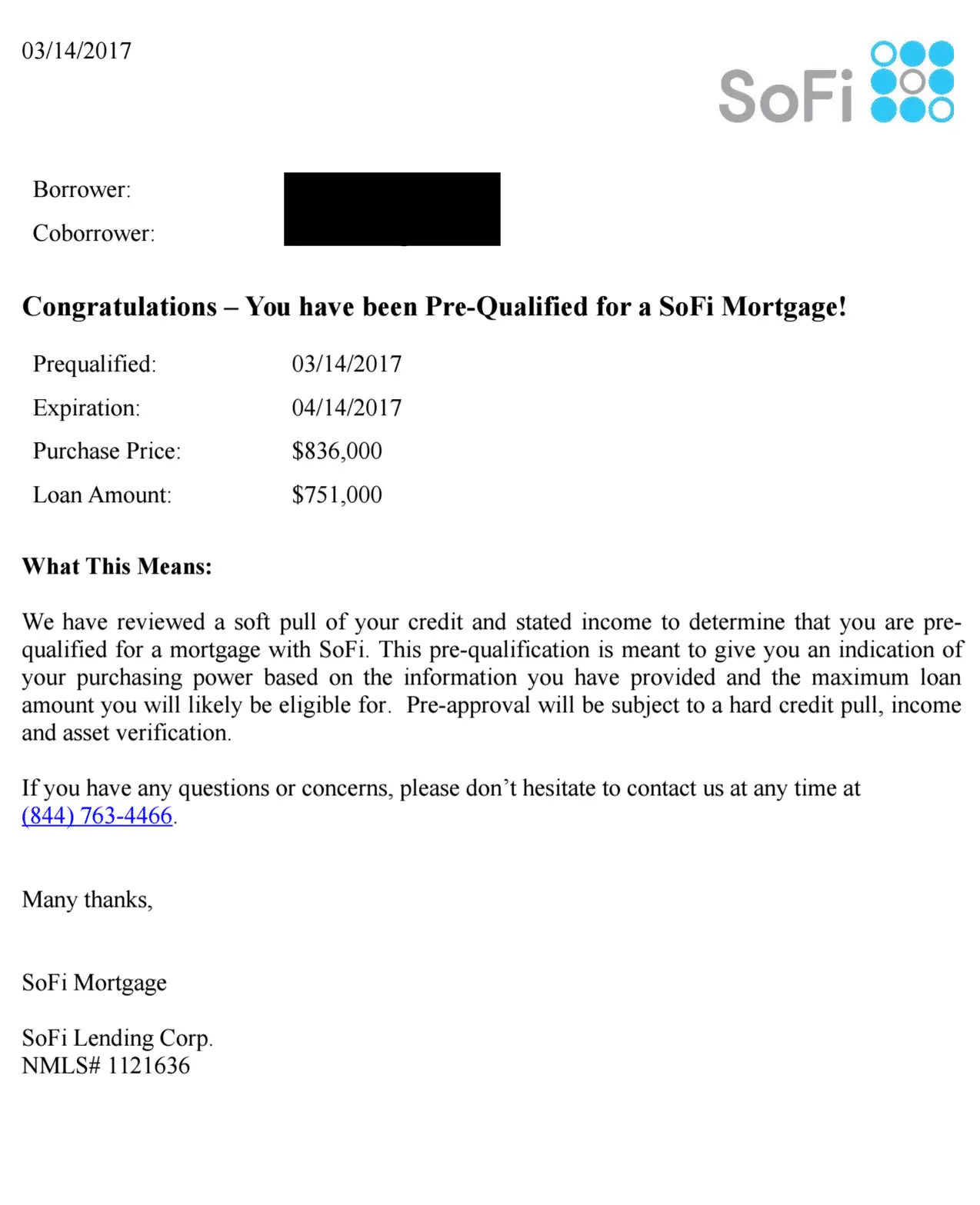Pre Qualification Letter For A Mortgage