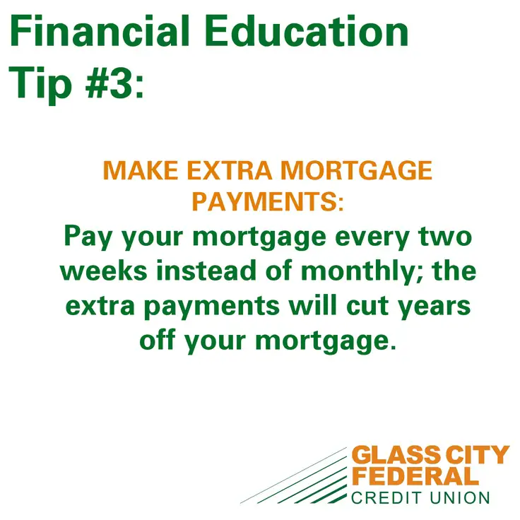 reduce your mortgage term by making extra payments