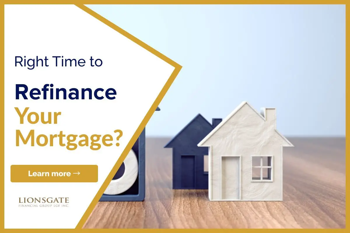 Right Time to Refinance your Mortgage