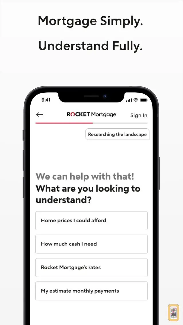 Rocket Mortgage for iPhone &  iPad