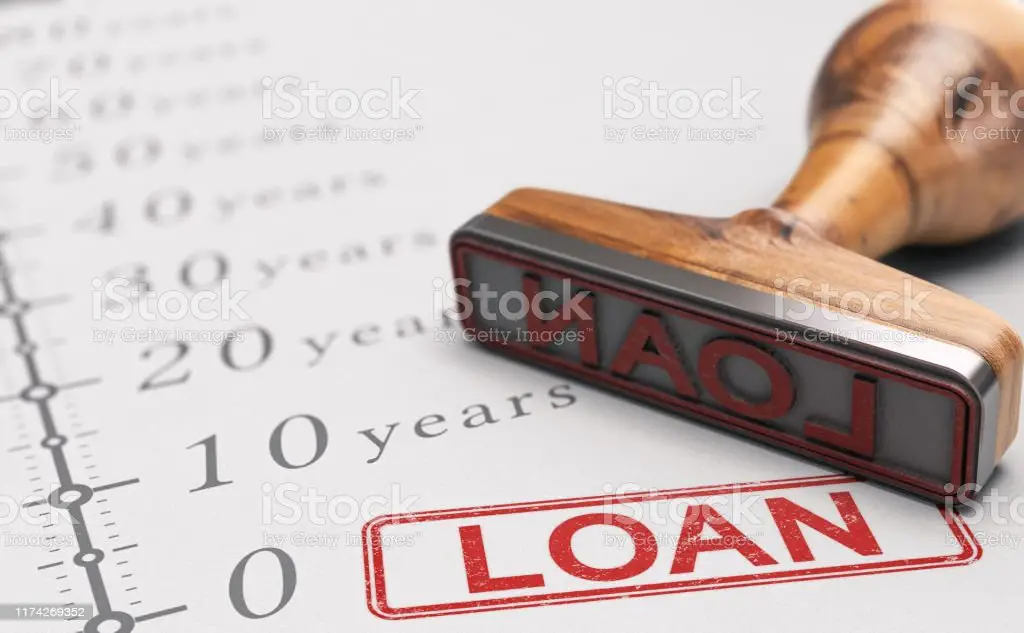 Term Loan Longterm Repayment Period Stock Photo