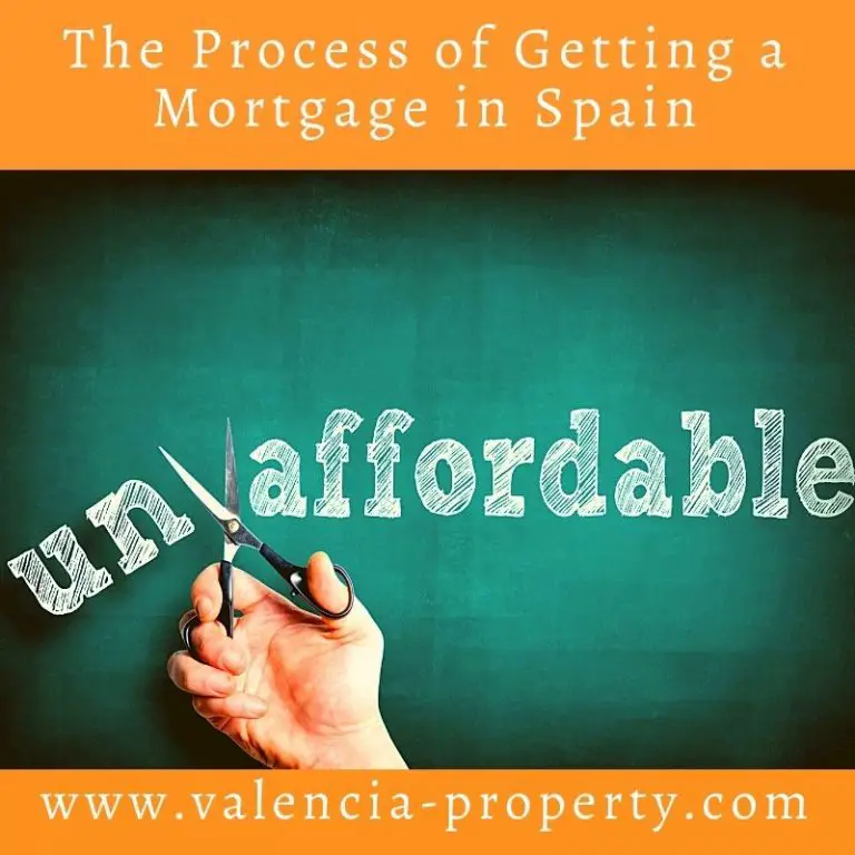 The Full Process of Getting a Mortgage in Spain â Valencia Property
