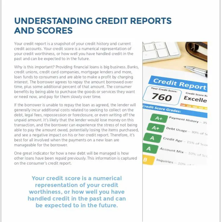 Understanding your credit report