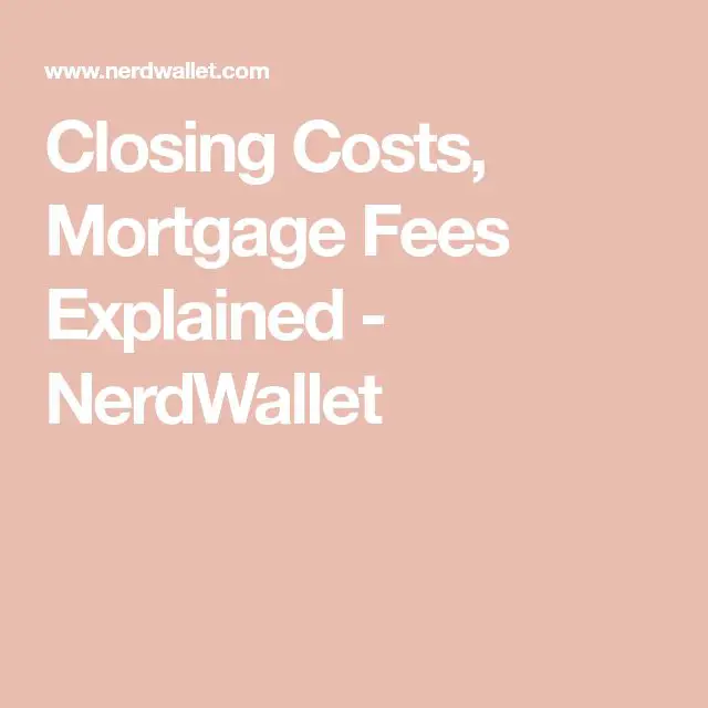 What are Mortgage Closing Costs?