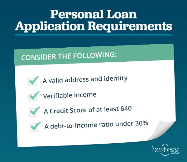 What are the Requirements for a Personal Loan