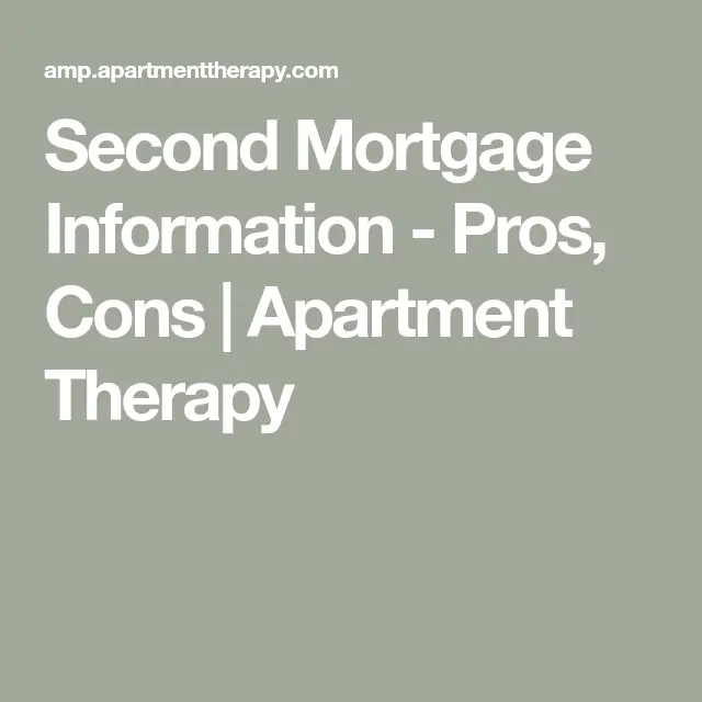 What Does a âSecond Mortgageâ? Really Mean?
