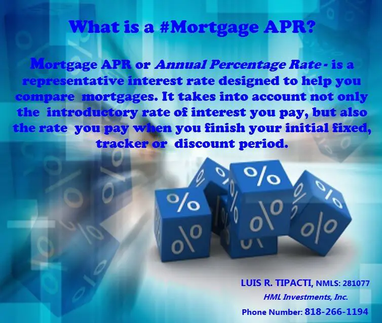 What is a #Mortgage APR? Mortgage APR or Annual Percentage Rate â is a ...