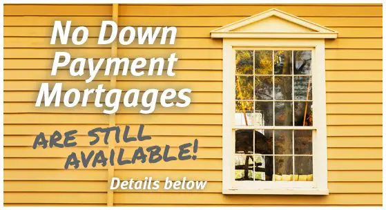 Zero Down Payment Mortgage Calgary